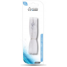 CERNIERA 20CM INVISIBILE BIANCA (24pz)